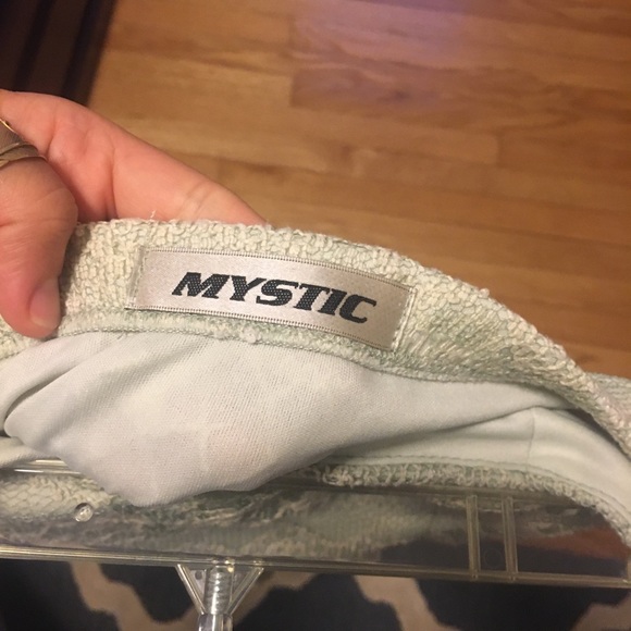 Light green boho/lace strapless dress (Medium) - Picture 2 of 7